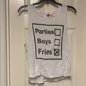H&M Parties Boys Fries Tank Top